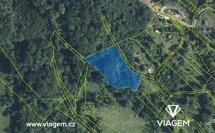 Prodej lesa 4 439 m², Děčín