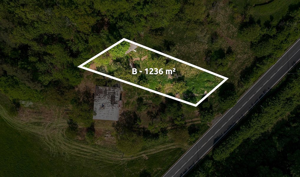 Prodej stavebního pozemku 1 236 m², Veliny – náhled fotky 4