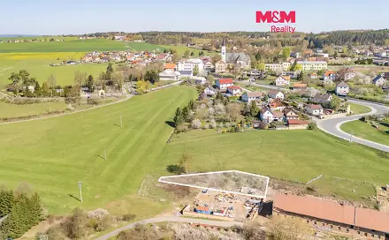 Prodej stavebního pozemku 775 m², Břasy - Stupno, okres Rokycany