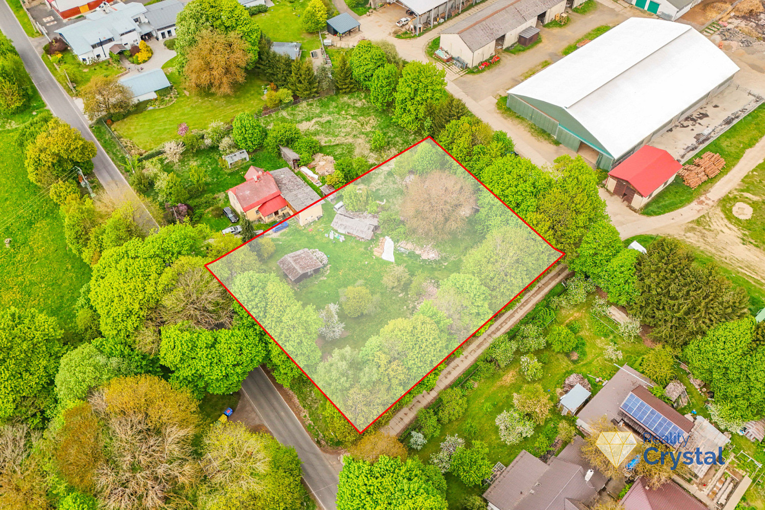 Prodej stavebního pozemku 2 460 m²