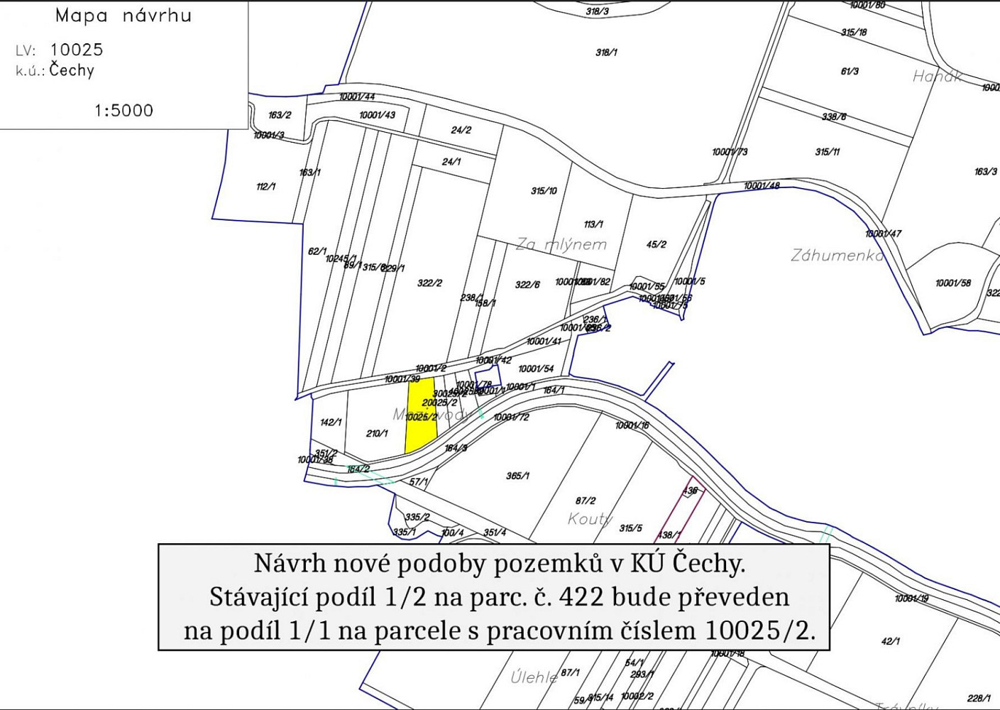 Prodej pole 4 134 m² — photo 2