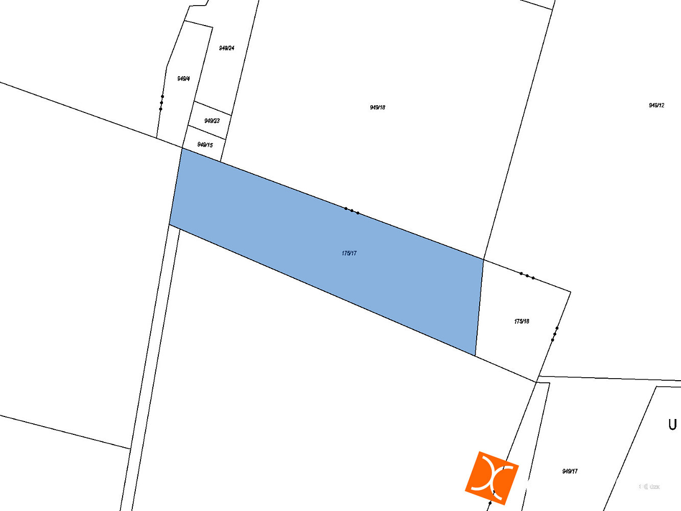 Prodej pole 354 m² – fotografie 3