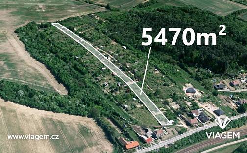 Prodej zahrady 5 470 m², Kyjov, okres Hodonín