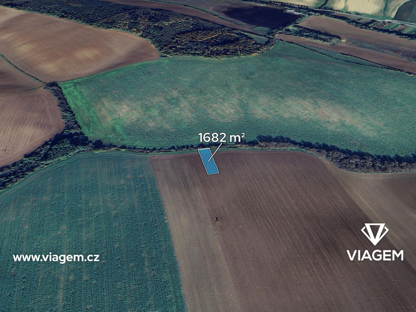 Prodej pole 1 682 m²