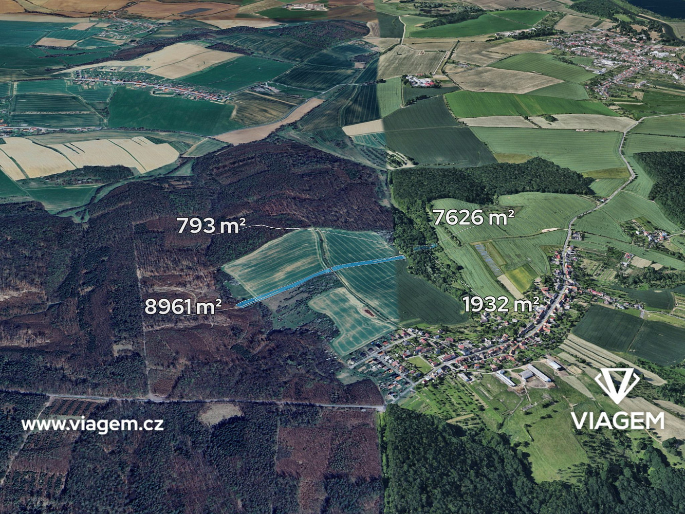 Prodej pole 2 233 m²