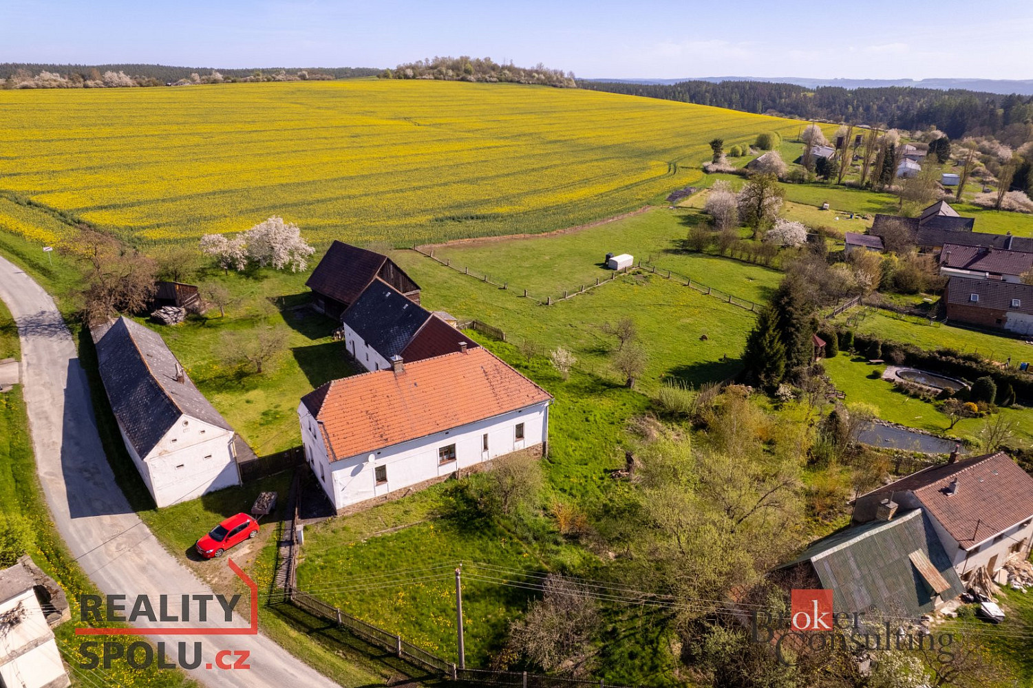 Prodej domu 150 m² s pozemkem 6 300 m²