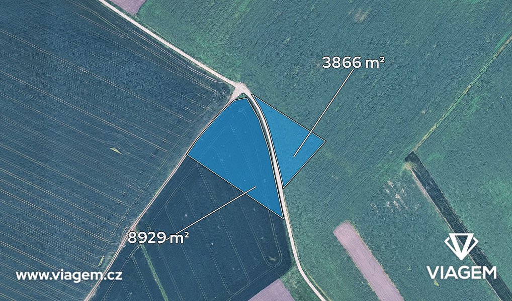 Prodej pole 2 132 m², Velké Němčice – náhled fotky 2