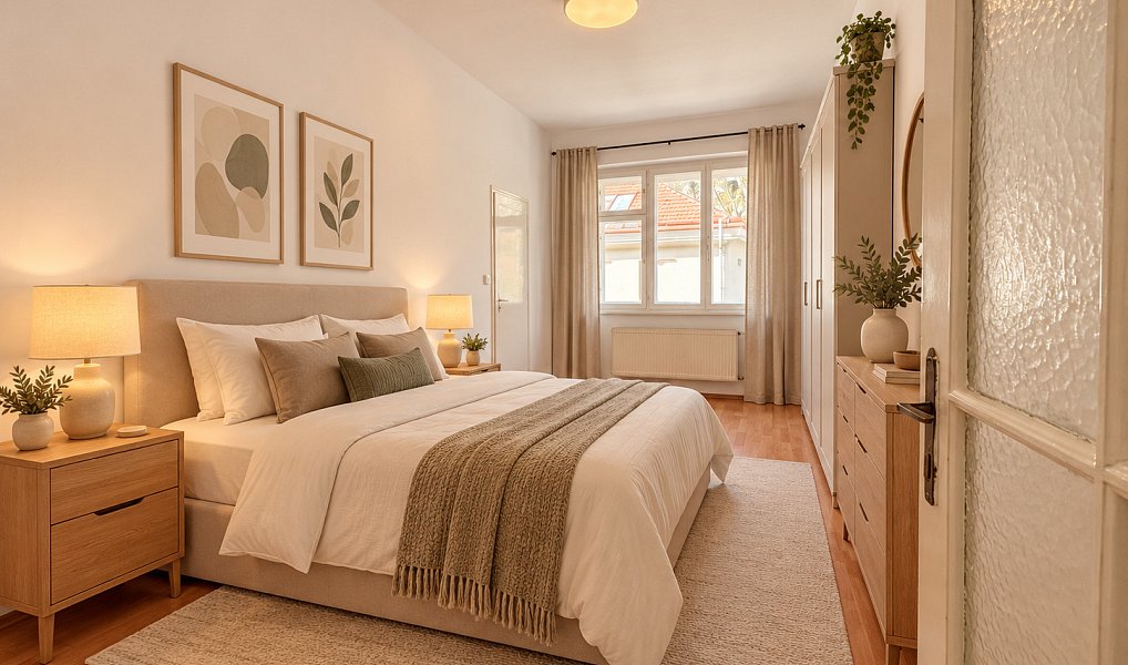 Pronájem bytu 2+kk, 46 m², Vršovice - Praha 10, Praha