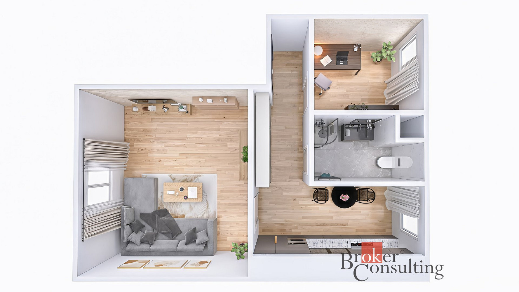 Prodej bytu 2+1 49 m² – fotografie 2