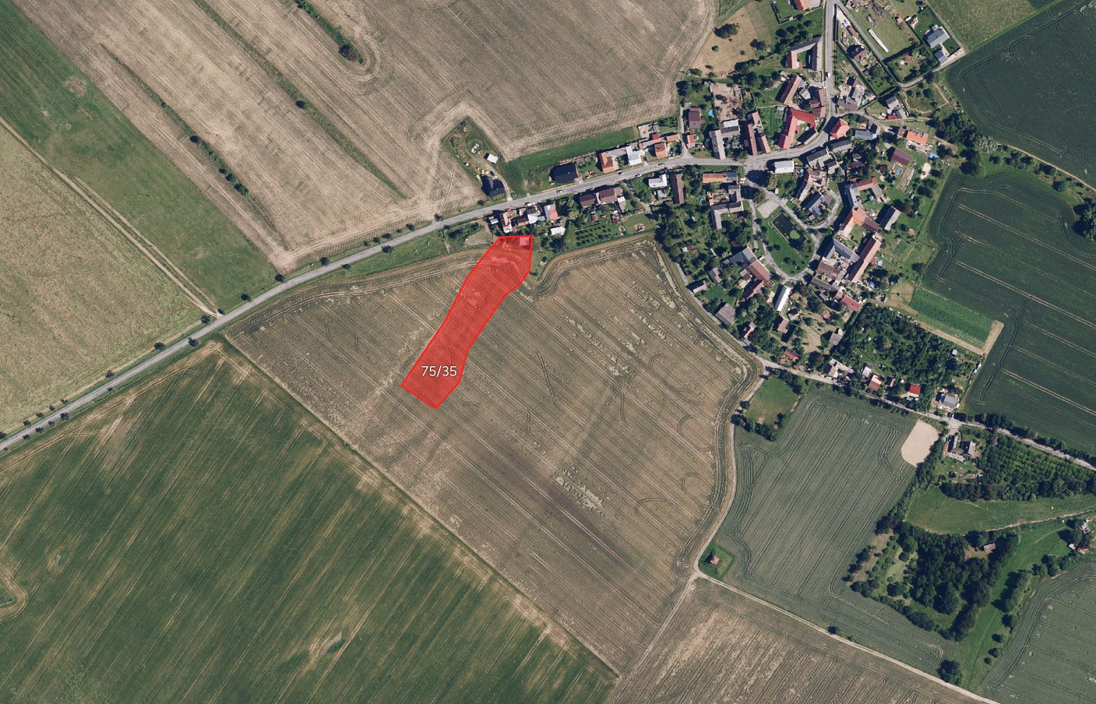 Prodej pole 6 254 m²