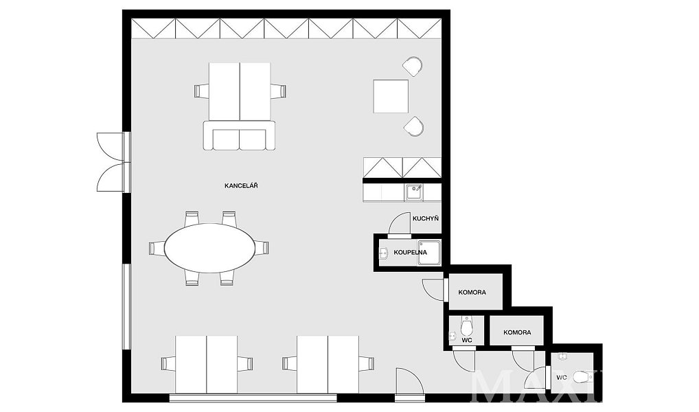 Prodej kanceláře 113 m², Praha – náhled fotky 15