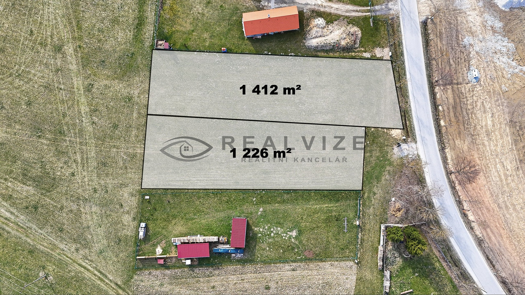 Prodej stavebního pozemku 2 638 m² – fotografie 4
