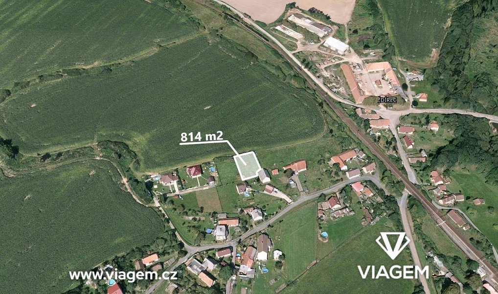 Prodej stavebního pozemku 814 m², Ždírec – náhled fotky 4