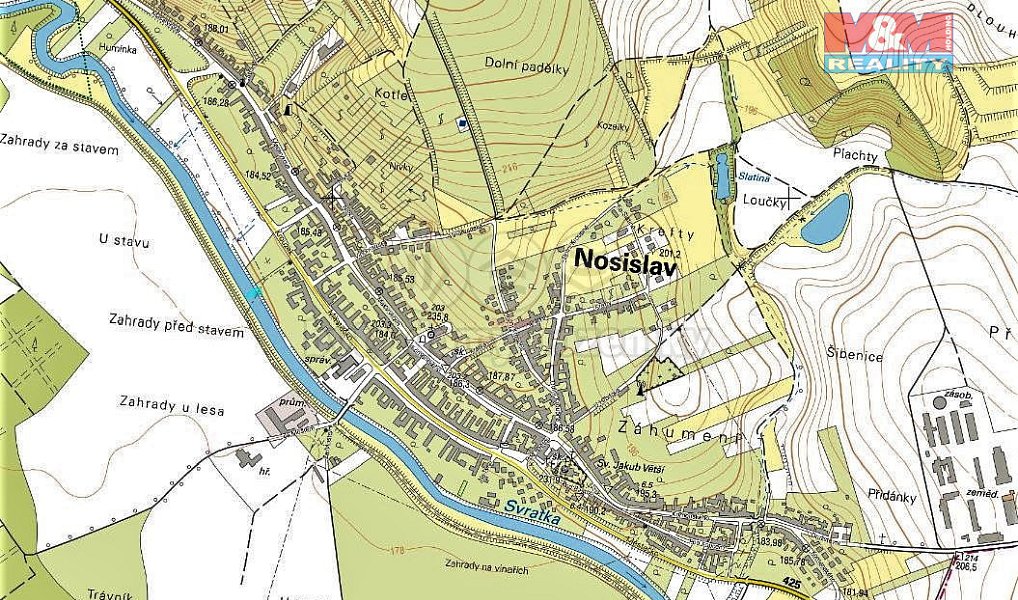 Prodej vodní plochy 419 m², Nosislav – náhled fotky 2