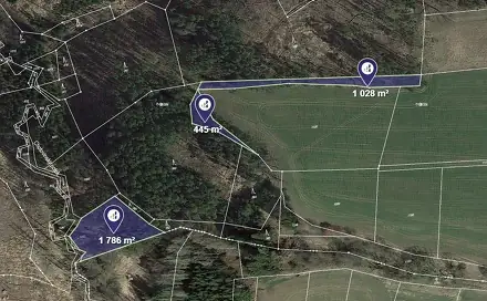 Prodej pozemku 1 630 m², Nemyšl, okres Tábor