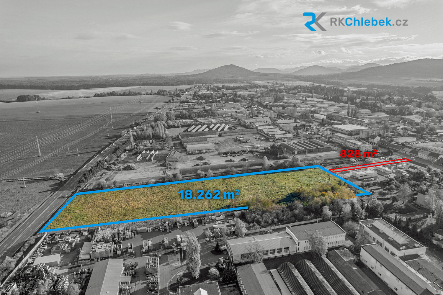 Prodej komerčního pozemku 19 090 m² – fotografie 4