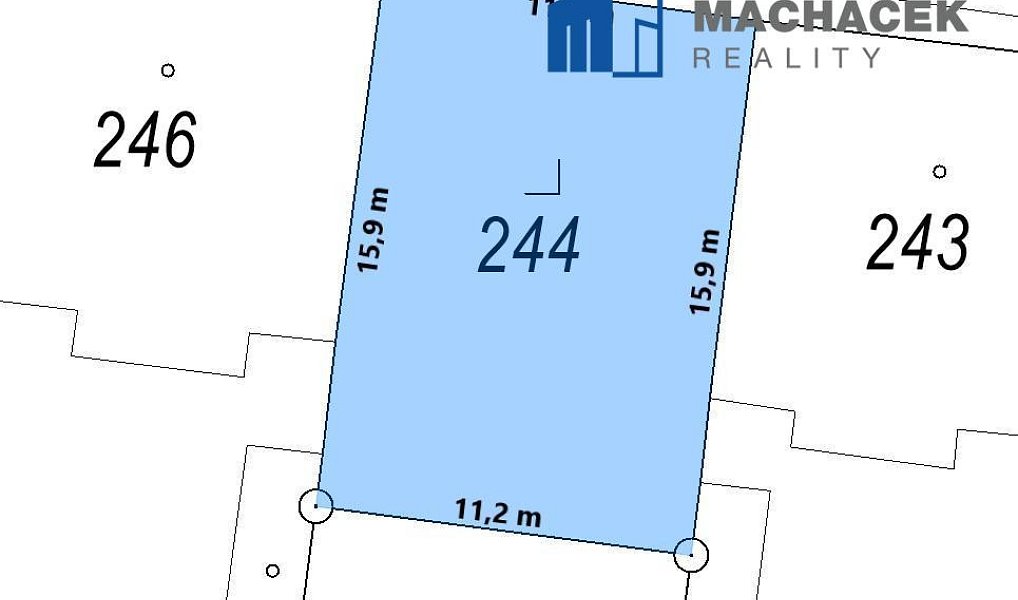 Prodej stavebního pozemku 179 m², Duchcov – náhled fotky 11