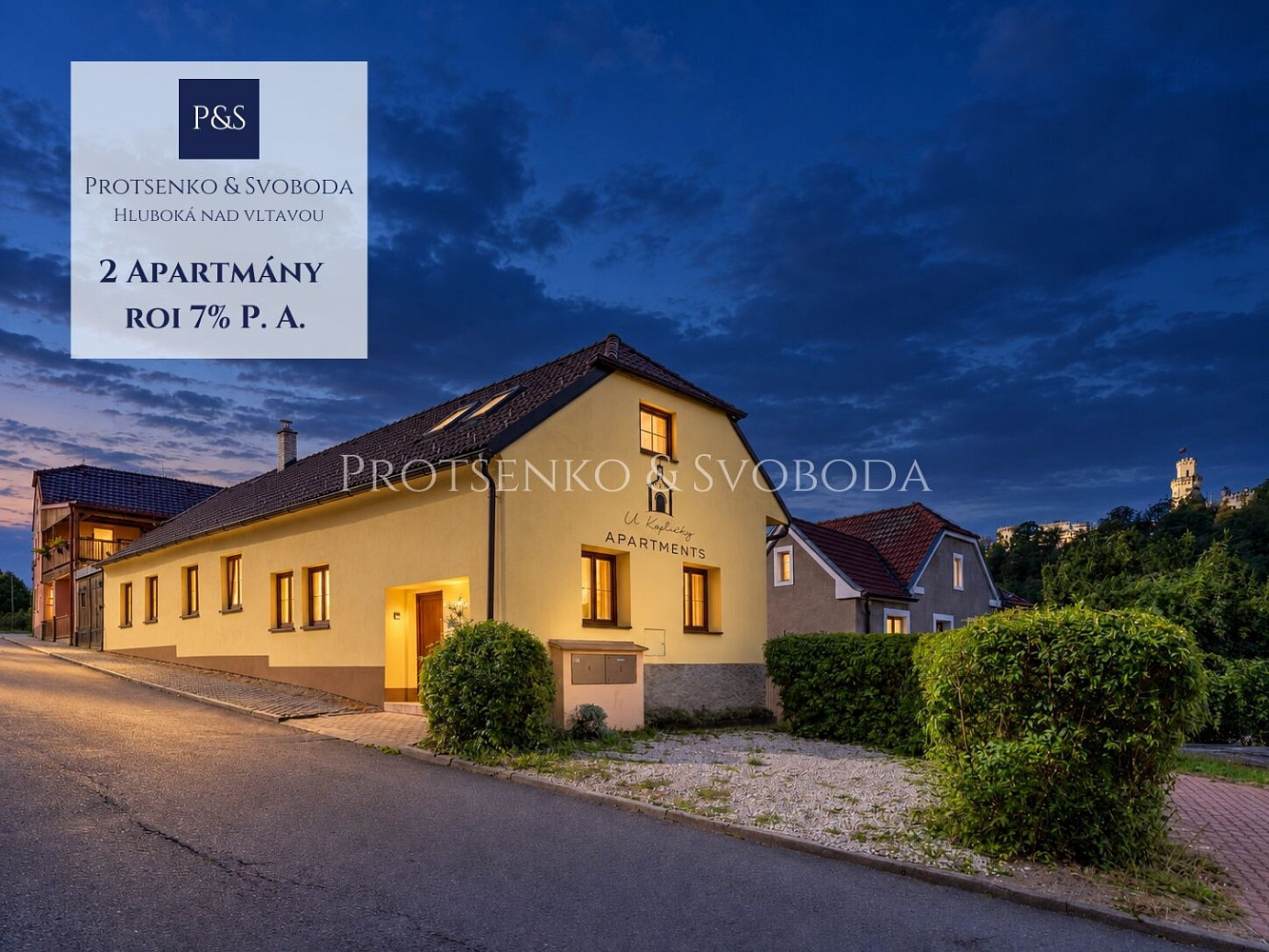 Prodej nájemního domu, činžáku 174 m²