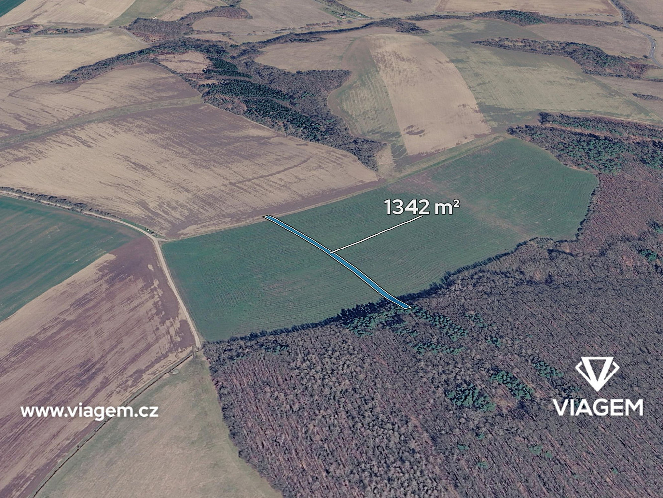 Prodej pole 838 m²