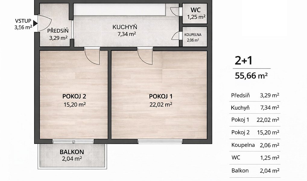 Prodej bytu 2+1 51 m², Brno – náhled fotky 18