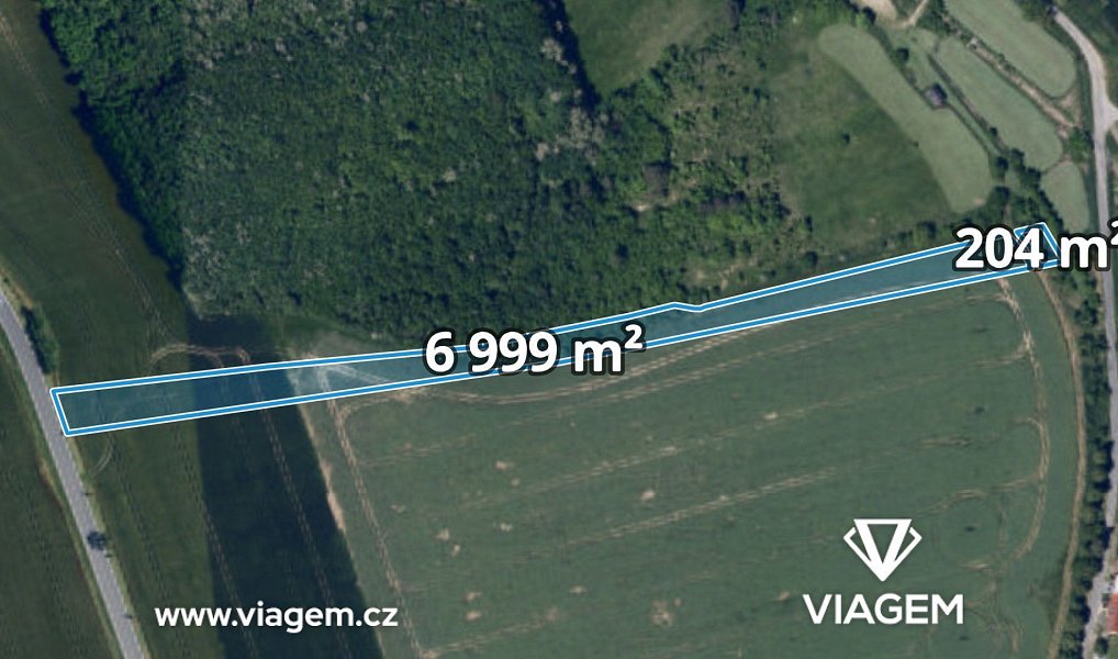 Prodej pole 7 203 m², Žarošice – fotka 1 z 5