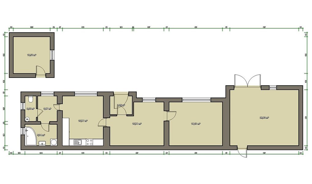 Prodej domu 105 m² s pozemkem 2 023 m², Kožušice – náhled fotky 15