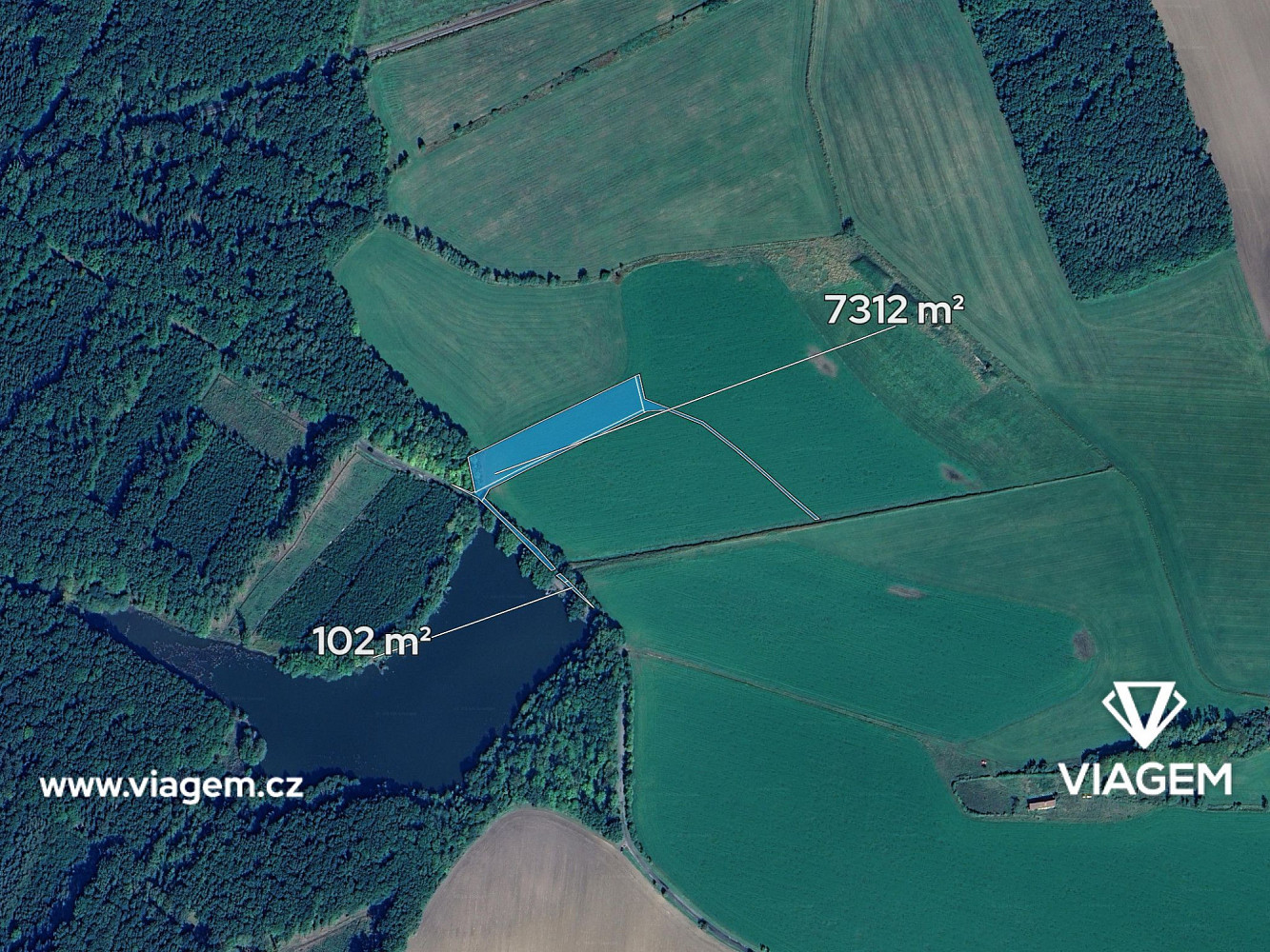 Prodej pole 2 830 m² — photo 2