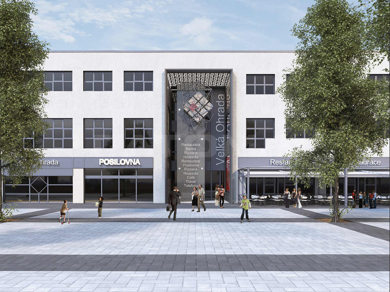 Pronájem obchodních prostor 618 m²