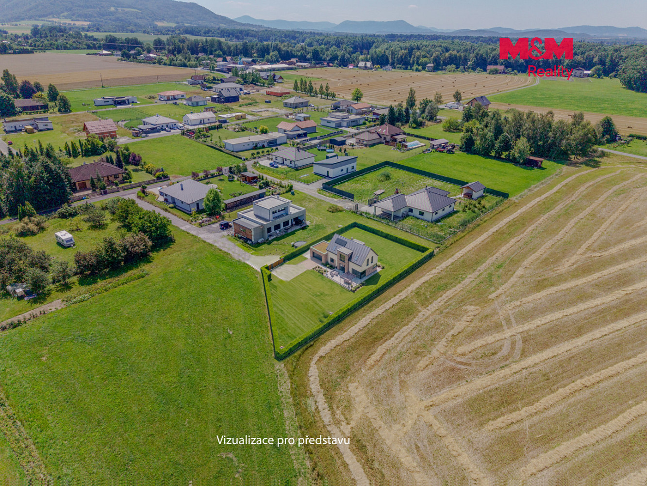 Prodej stavebního pozemku 952 m² – fotografie 2