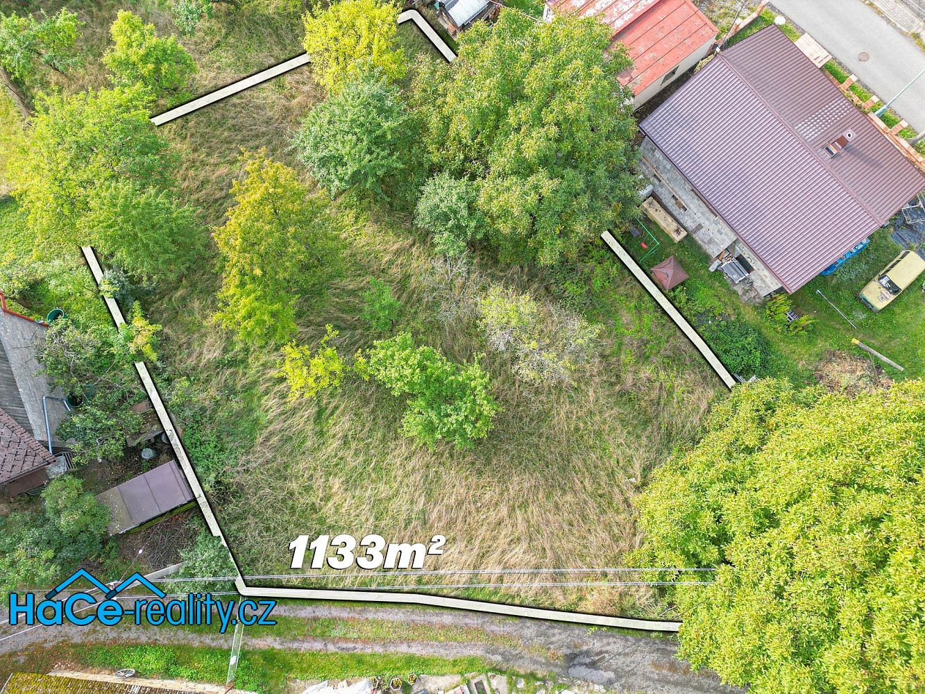 Prodej stavebního pozemku 1 133 m², Vamberk