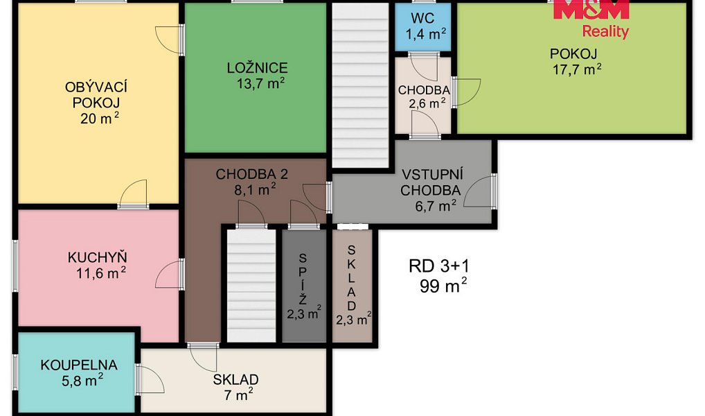 Prodej domu 120 m² s pozemkem 735 m², Třebovice – náhled fotky 5