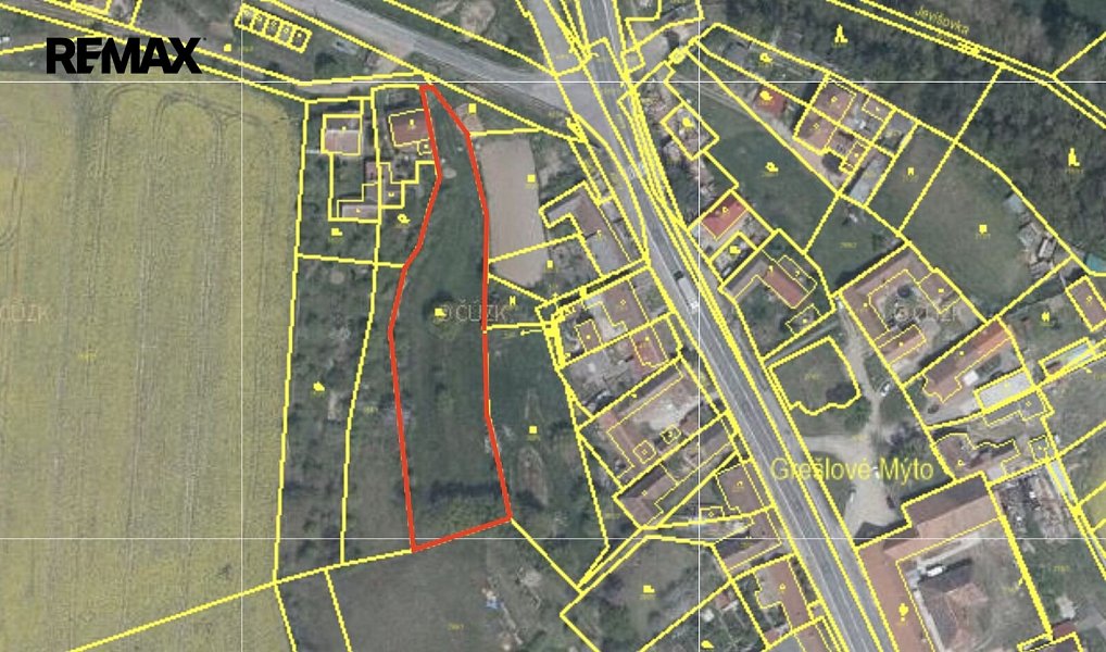 Prodej stavebního pozemku 2 948 m², Grešlové Mýto – fotka 1 z 4