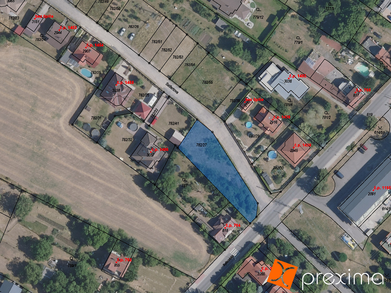 Prodej stavebního pozemku 78 m²