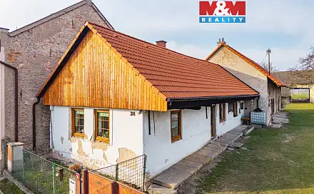 Prodej domu 71 m² s pozemkem 4 513 m², Opočnice, okres Nymburk