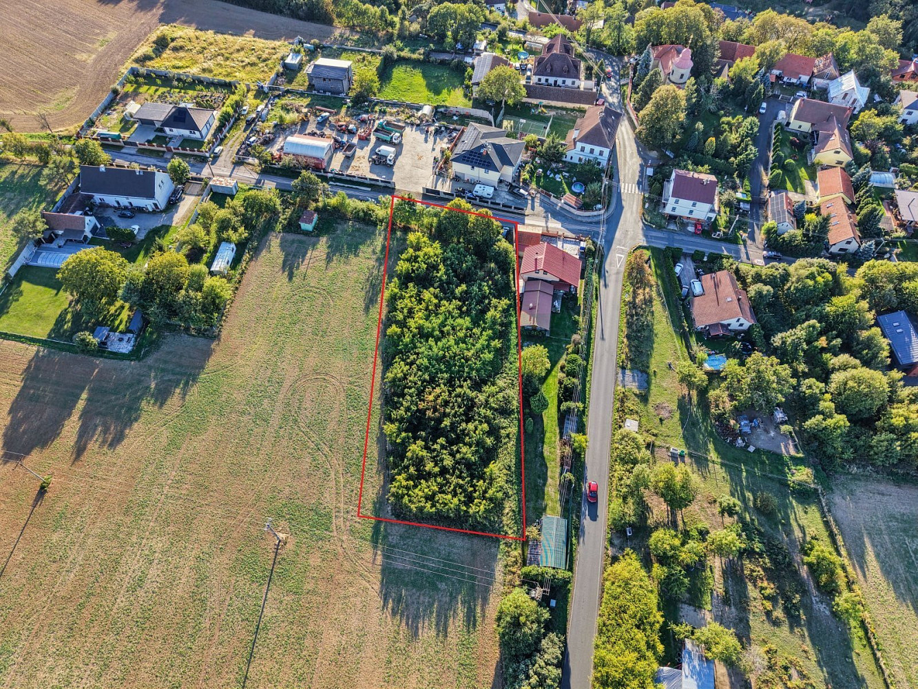 Prodej stavebního pozemku 2 093 m²