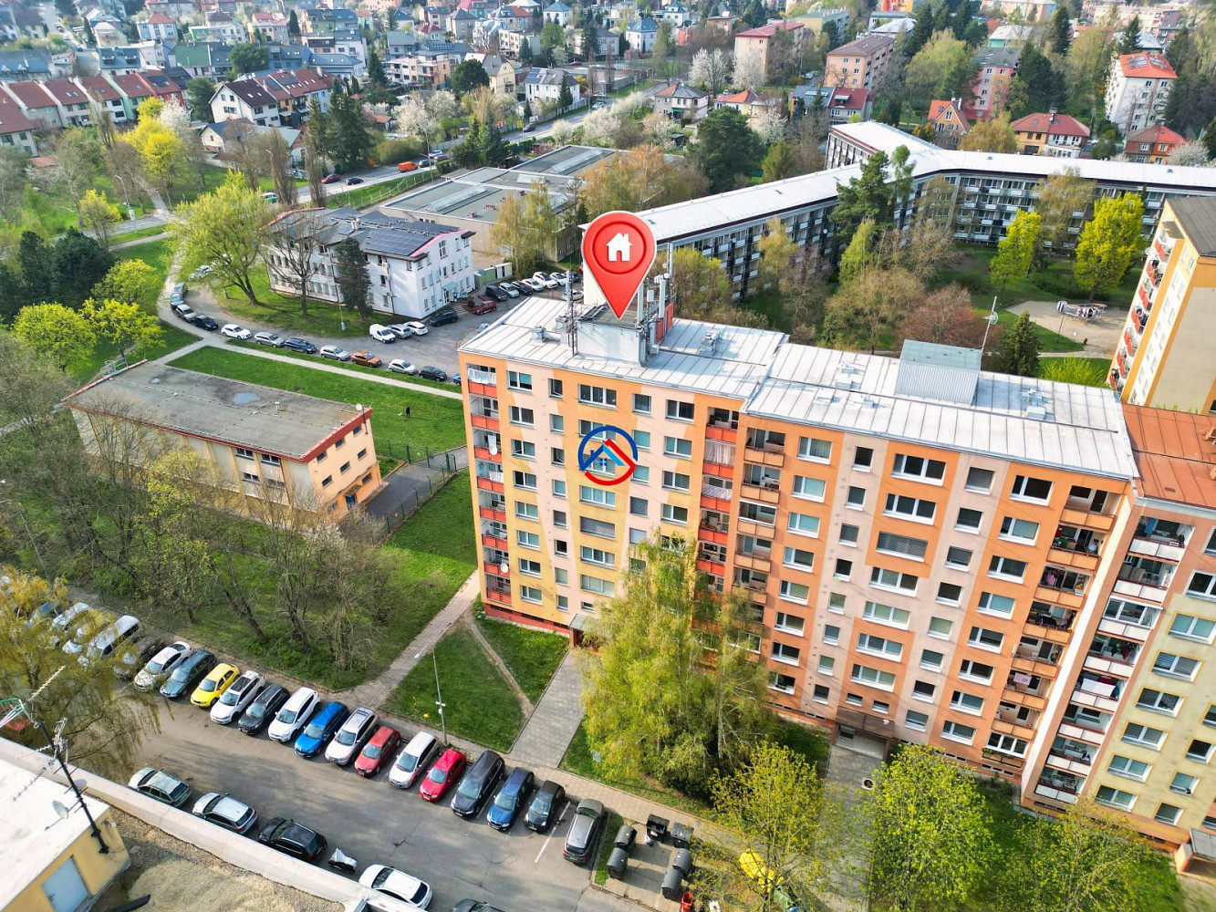 Byt 3+1 – Olomouc, Tabulový Vrch, Neředín – pohled 2