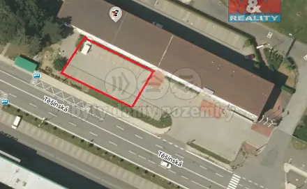 Pronájem parkovacího místa, 11 m2, Opava, ul. Těšínská, Těšínská, Opava - Předměstí