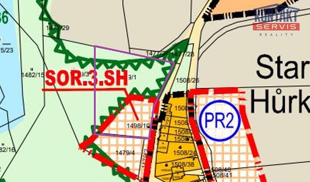 Prodej komerčního pozemku 3 355 m², Horní Planá – náhled fotky 5