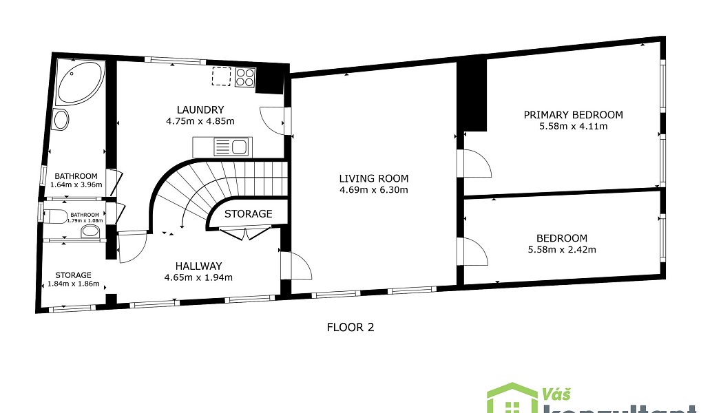 Prodej domu 222 m² s pozemkem 135 m², Velké Meziříčí – náhled fotky 33