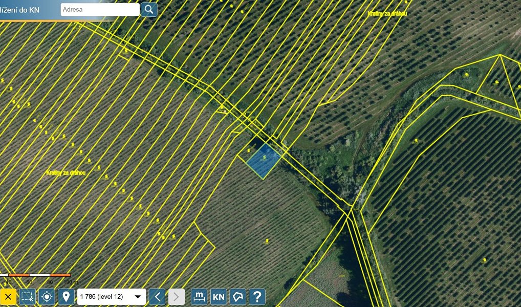 Prodej pole 3 039 m², Lužice – náhled fotky 12