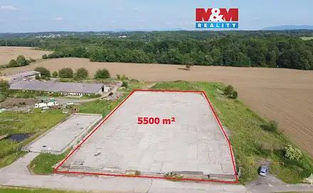 Pronájem komerčního pozemku 5 517 m², Vratimov, okres Ostrava-město