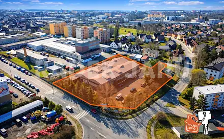 Prodej výrobních prostor 1 900 m², Jesenského, Tábor