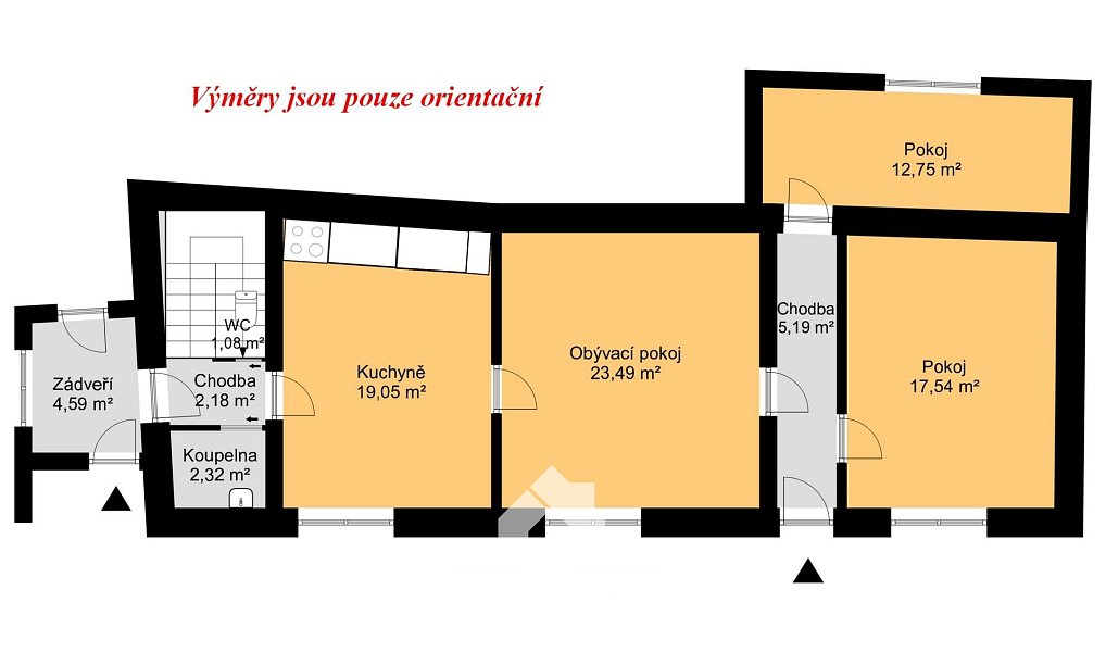 Prodej domu 88 m² s pozemkem 317 m², Kuničky – náhled fotky 5
