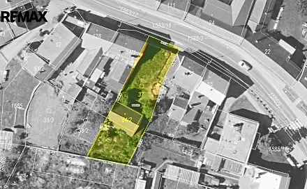 Prodej stavebního pozemku 635 m², Dětkovice, okres Vyškov