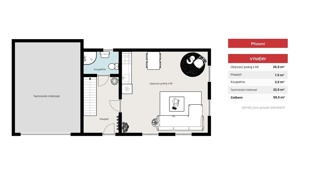 Prodej domu 59 m² s pozemkem 1 450 m², Stará Paka – náhled fotky 27