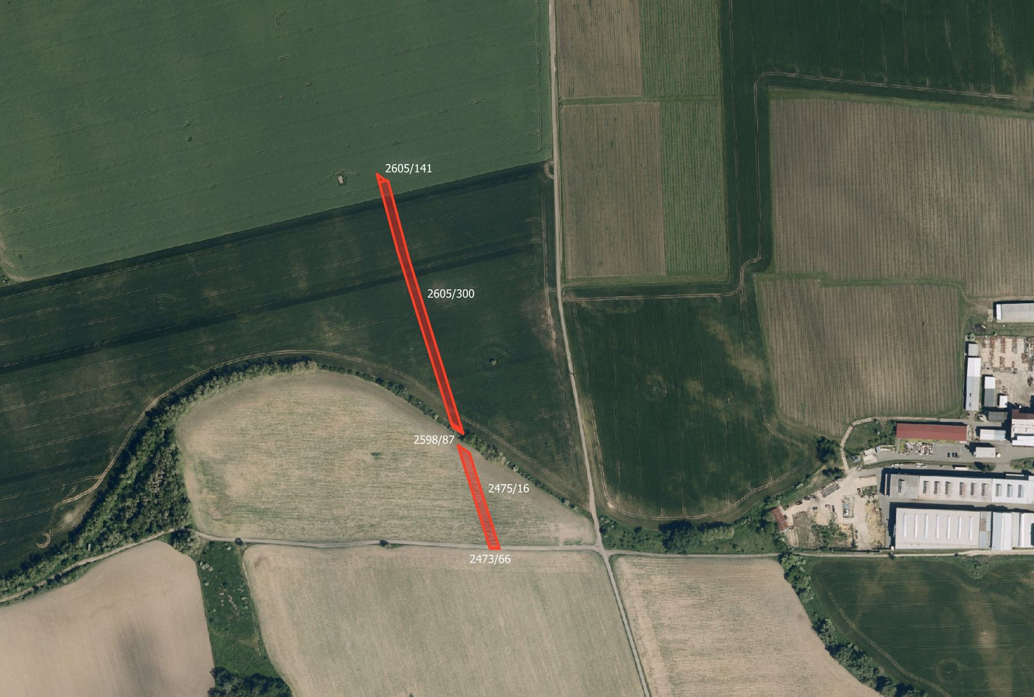 Prodej pole 3 894 m²