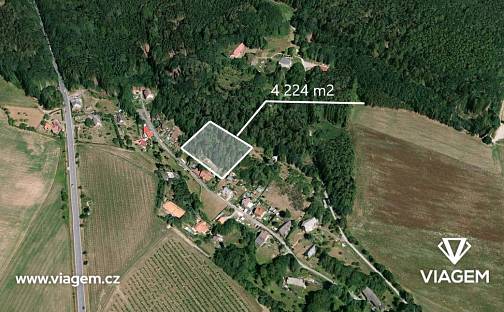 Prodej zahrady 3 848 m², Choustníkovo Hradiště, okres Trutnov