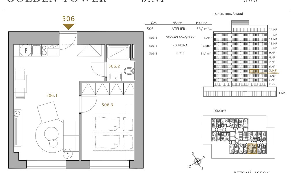 Prodej ubytovacího objektu 36 m², Praha – náhled fotky 4