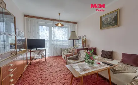 Pronájem bytu 2+1 55 m², Heydukova, Strakonice - Strakonice I