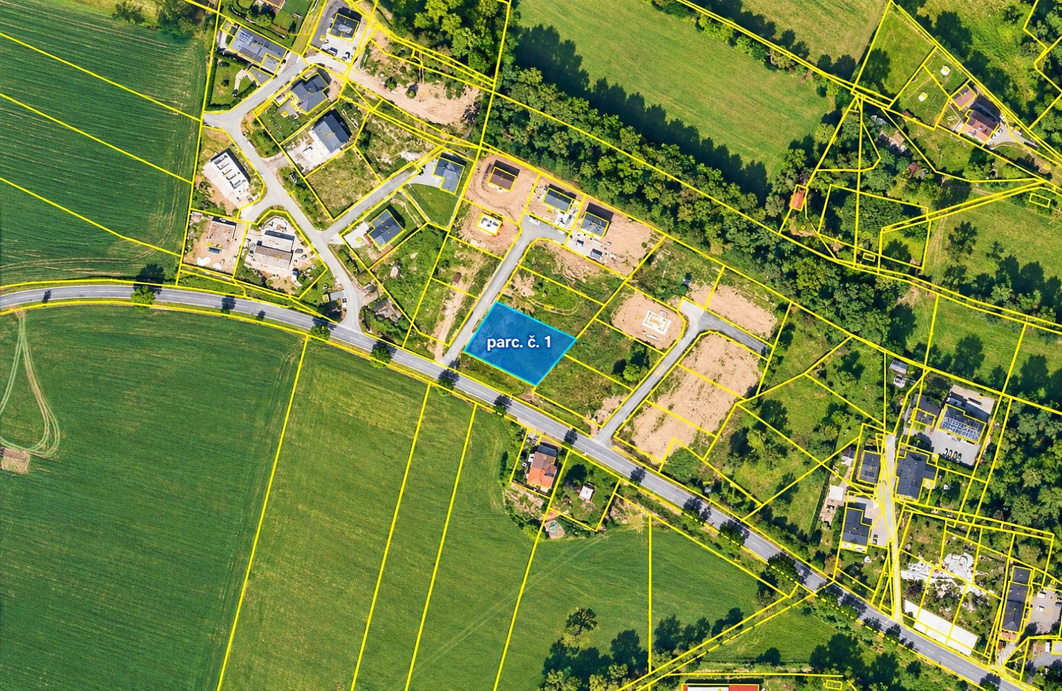 Prodej stavebního pozemku 1 394 m² – fotografie 3